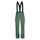 Halti Settler Women's Ski Pants - Green - Naisten Vedenpitävät, Tuulenpitävät ja Hengittävät Lasketteluhousut - Kuorihousut