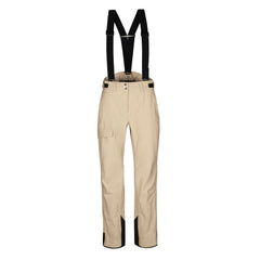 Halti Settler Women's Ski Pants - Beige - Naisten Vedenpitävät, Tuulenpitävät ja Hengittävät Lasketteluhousut - Kuorihousut