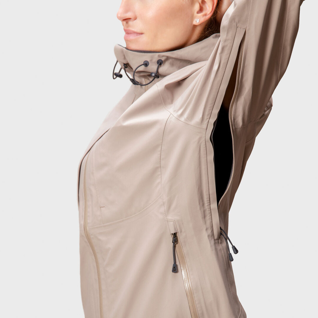 Halti Kaarna women's shell jacket beige / Halti Kaarna naisten kuoritakki beige