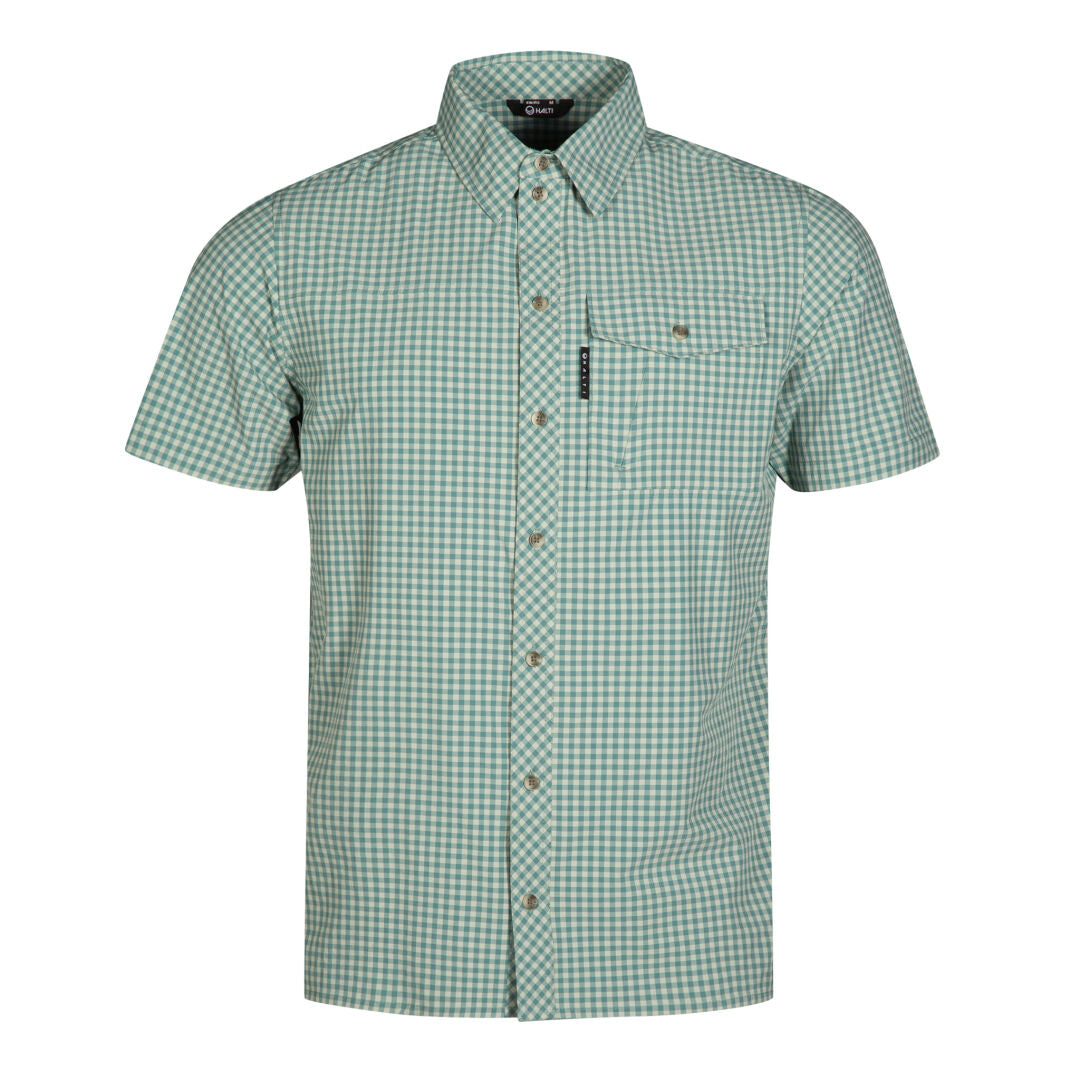 Kota ruudullinen ulkoilupaita miesten vihreä - Kota check outdoor shirt men's green - Kota kariertes Outdoor-Hemd Herren grün - Kota rutig outdoor-skjorta herr grön