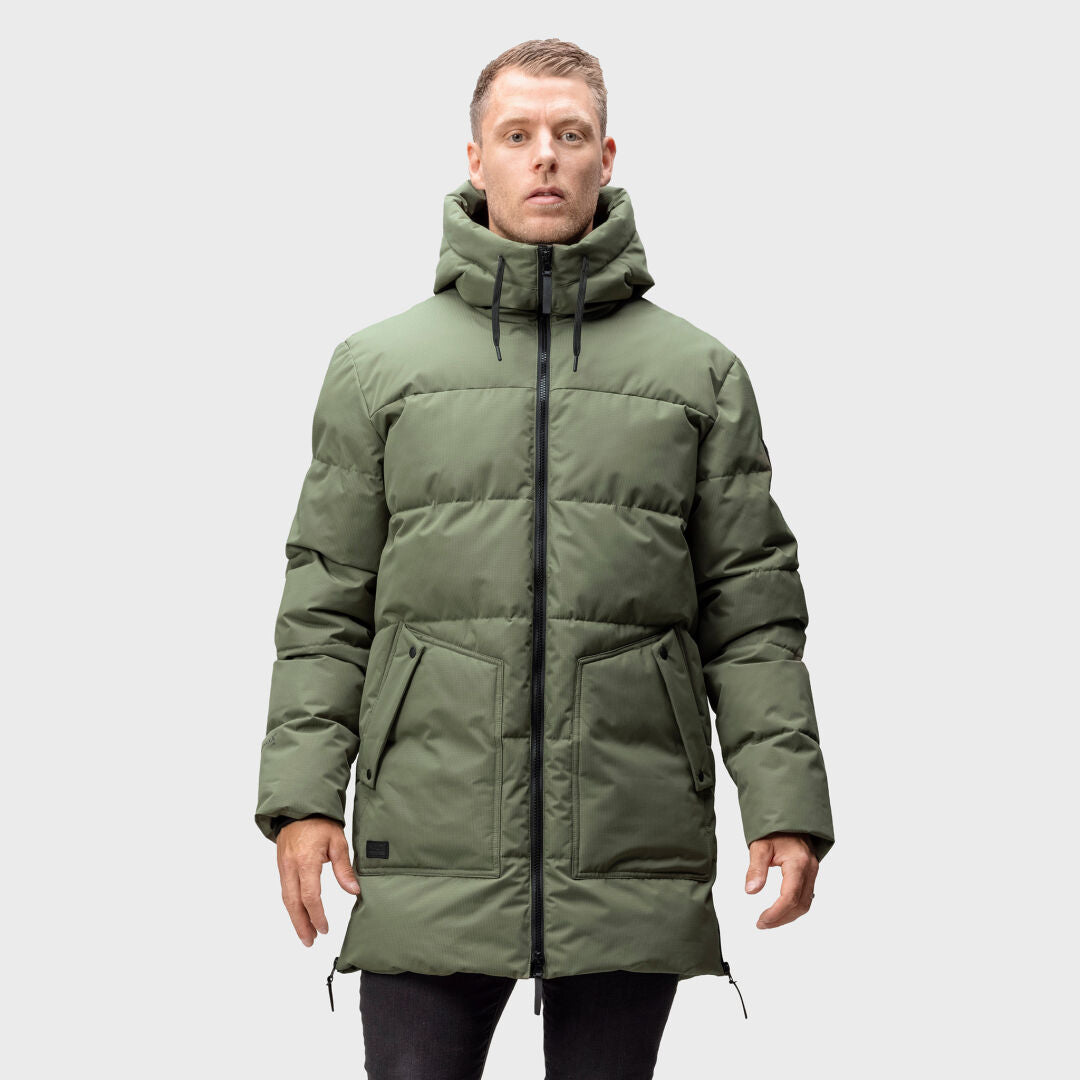 Kallio by Halti Linjat Puffer jacket men's green - Kallio by Halti Linjat Puffer jacka herr grön - Kallio by Halti Linjat Pufferjacke Herren grün - Kallio by Halti Linjat Puffer takki miesten vihreä