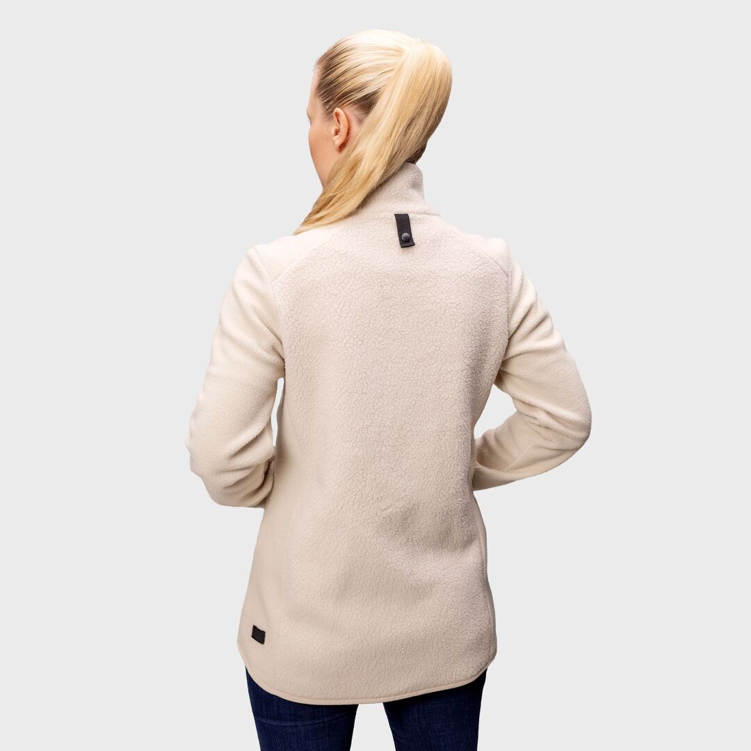 Kallio by Halti Synkas Fleece Jacket Womens beige - Kallio by Halti Synkas Fleece Jacke Damen beige - Kallio by Halti Synkas Fleecejacka Dam beige - Kallio by Halti Synkas Fleece -takki naiset beige