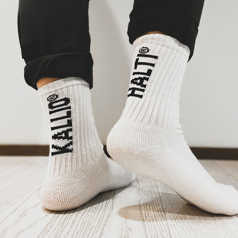 Kallio by Halti organic cotton crew sock made in finland / Kallio by Halti puuvillasukat tehty suomessa