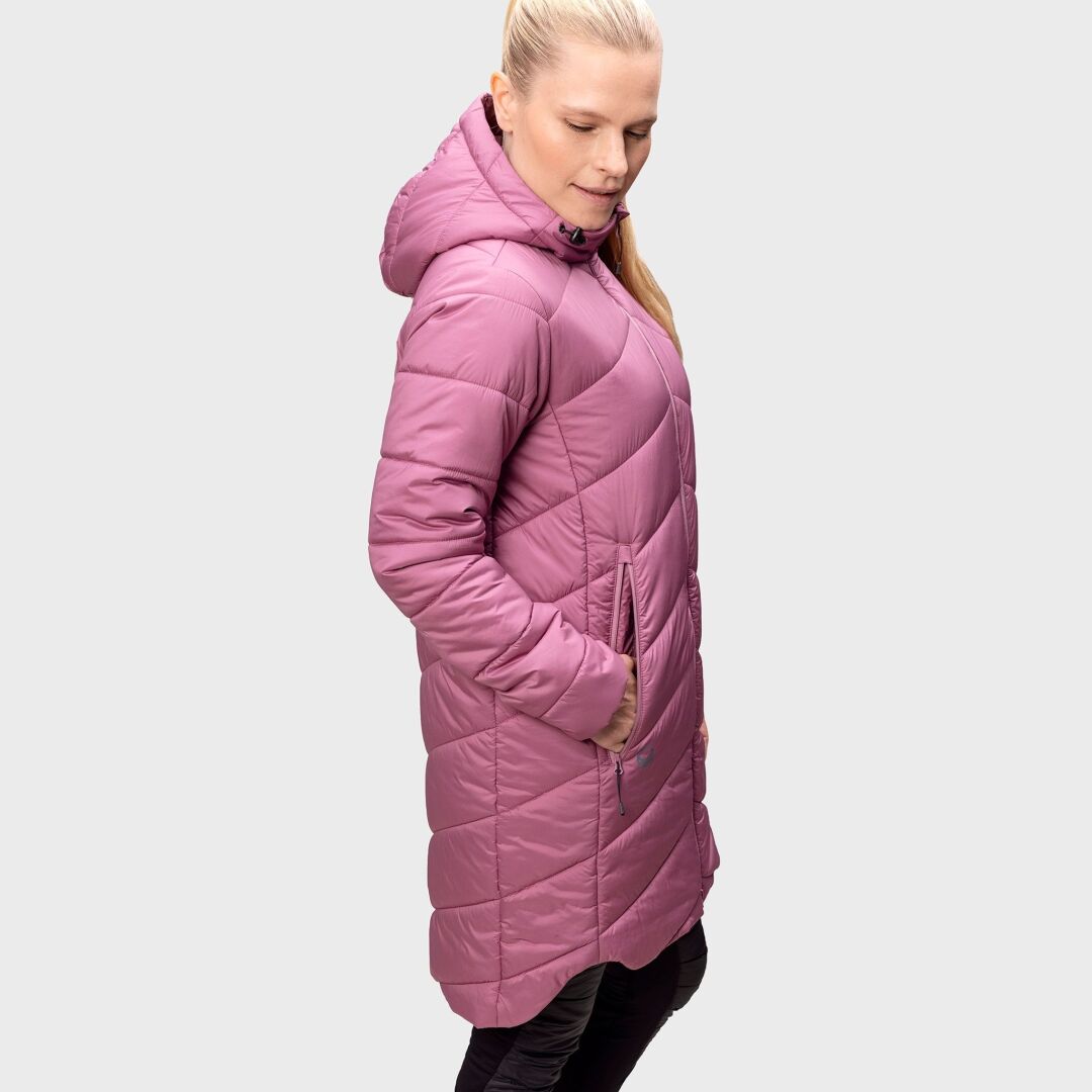 Halti Microtherm Thermal Parka Jacket Purple Women's / Halti Microtherm Thermal Parka Jacke Lila Damen / Halti Microtherm Thermal Parka Jacka Lila Dam / Halti Microtherm Thermal Parkatakki Purppura Naisten