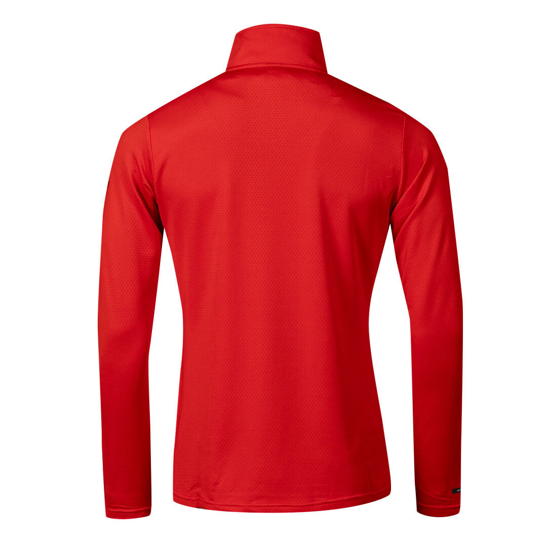 Halti Moodi II Half Zip Shirt Men's Red / Moodi II Paita Miesten Punainen / Moodi II Tröja Herr röd / Moodi  II Hemnd  Herren rot