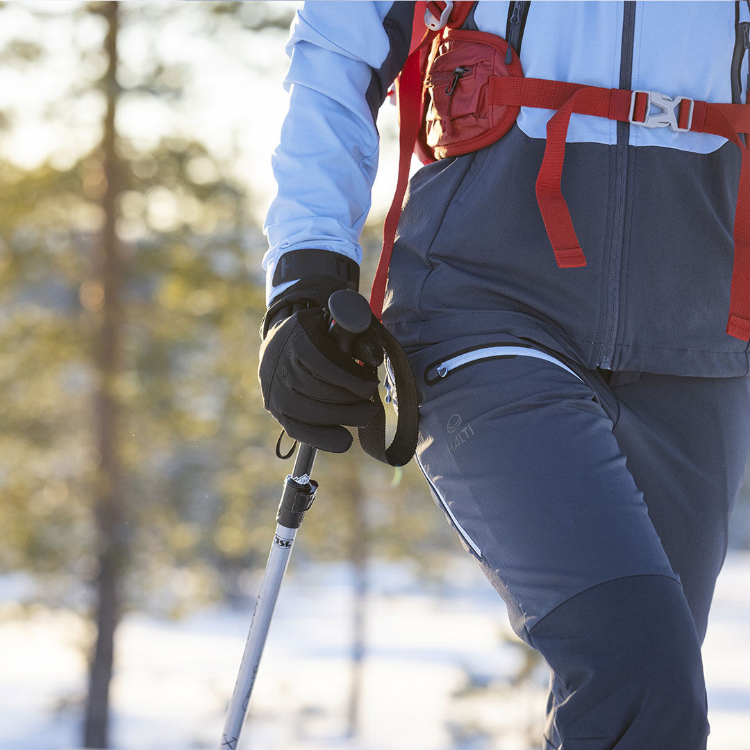 Halti Adrenaline Takki - Skitouring - Laskutakki - Liukulumikenkä - Housut