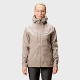 Halti Kaarna women's 3-layer shell jacket / Halti Kaarna naisten vedenpitävä kuoritakki beige