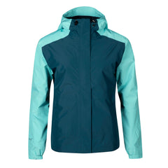 Halti Fort women's warm shell jacket turqoise blue