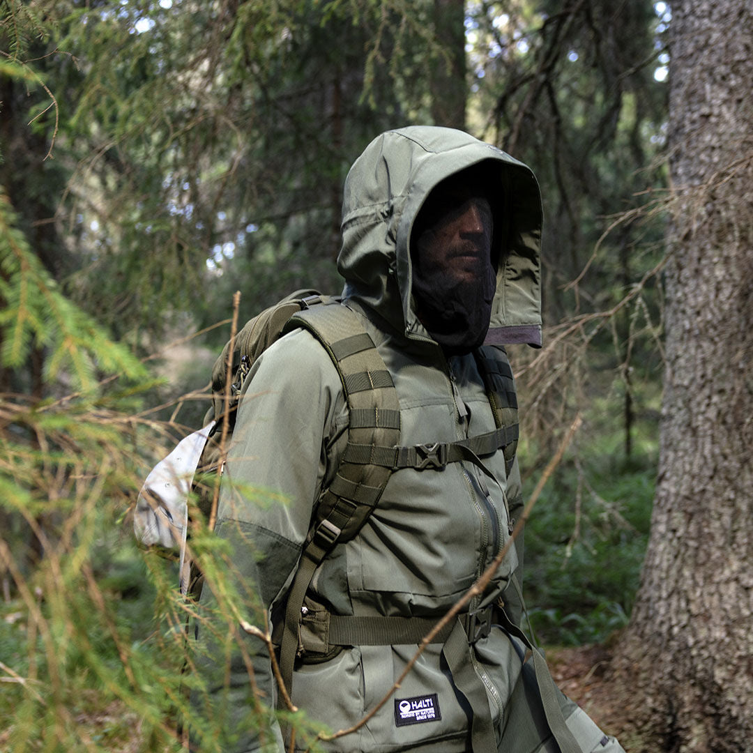 Halti Hiker Miesten Ventilated Retkeilytakki - Ulkoilutakki - Metsästystakki - Hyttysverkko