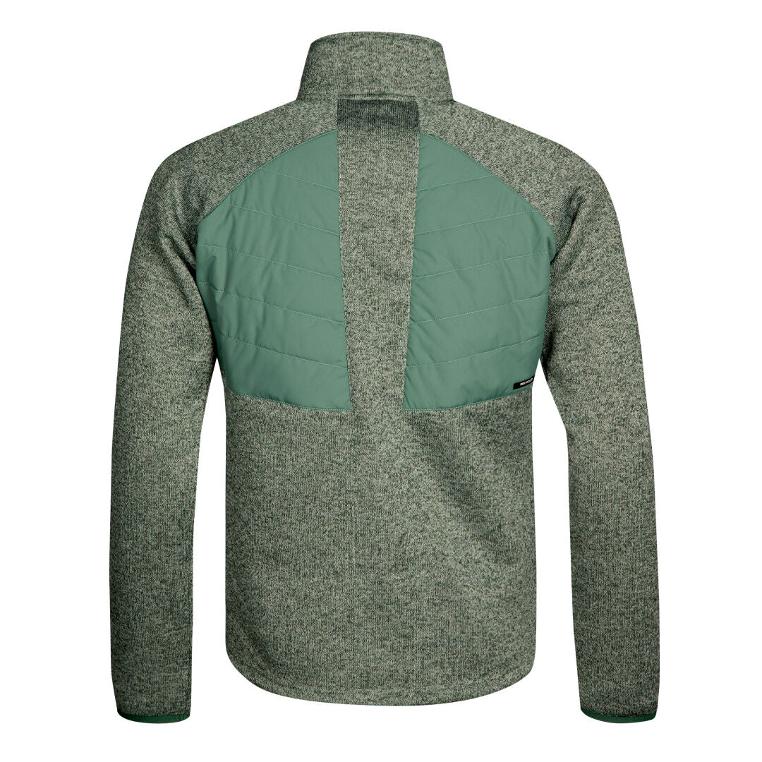 Halti Streams men's knit layer jacket green