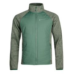 Halti Streams men's knit layer jacket green