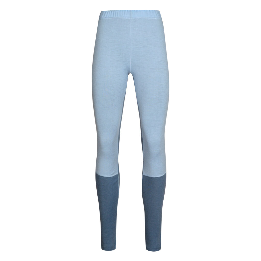 Halti Hossa women's merino wool base layer pants blue