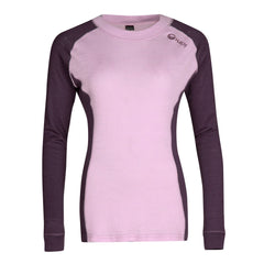 Halti Hossa women's merino wooll base layer shirt purple