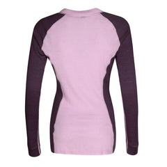 Halti Hossa women's merino wooll base layer shirt purple